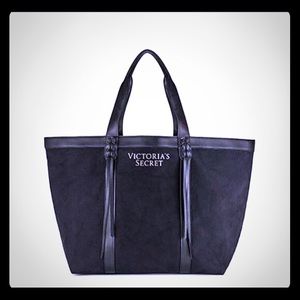 Victoria’s Secret black tassel tote